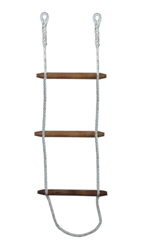 Polypropyline Rope Ladder (with Wooden Rungs)